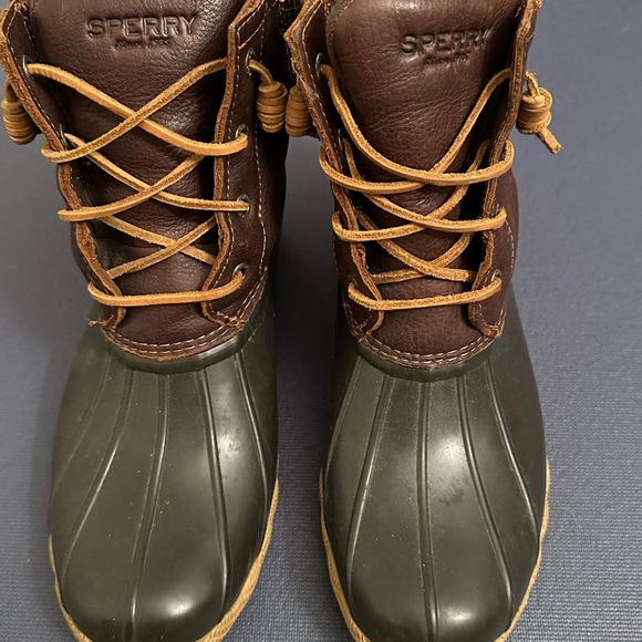 sperry duck boots poshmark